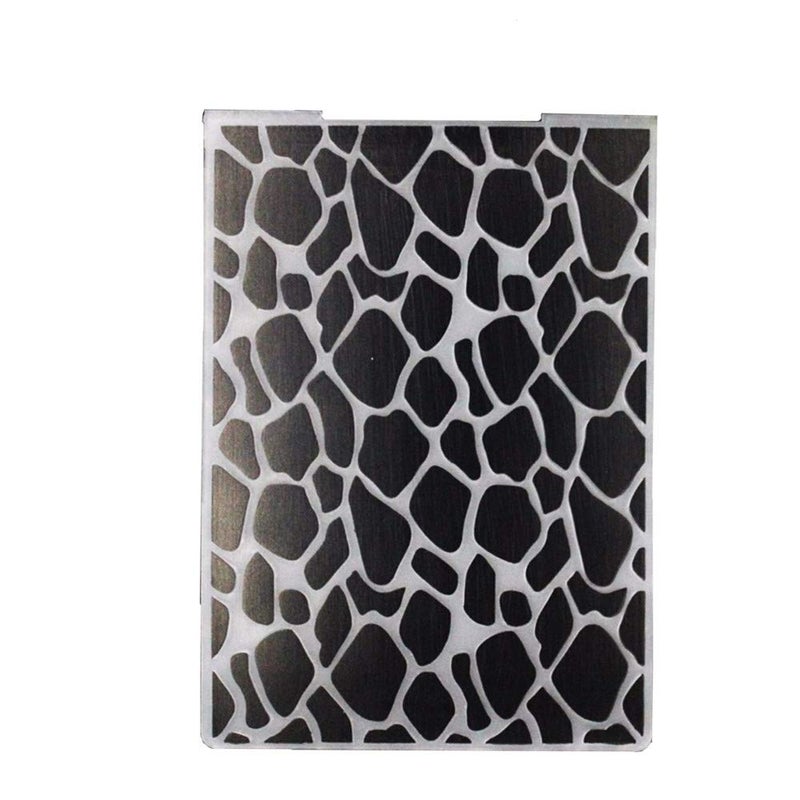 arriettycraft Leopard Background Plastic Embossing Folders for Card Making Scrapbooking DIY Album Journalings - Image 1